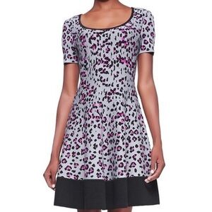 Kate Spade Cyber Cheetah Sweater Dress